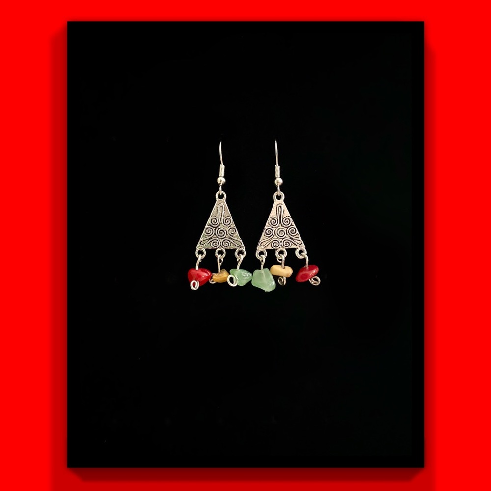 Rasta Gem Earrings